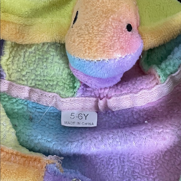 Colorful Unicorn Hooded Robe - Picture 2 of 2